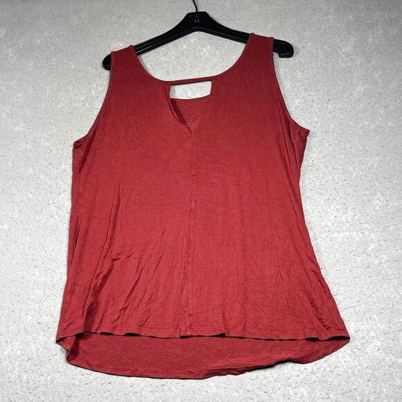 Harley Davidson Tank Top Womens Size 1XL Red Sleeveless Rayon Blend 2021 - Picture 7 of 12